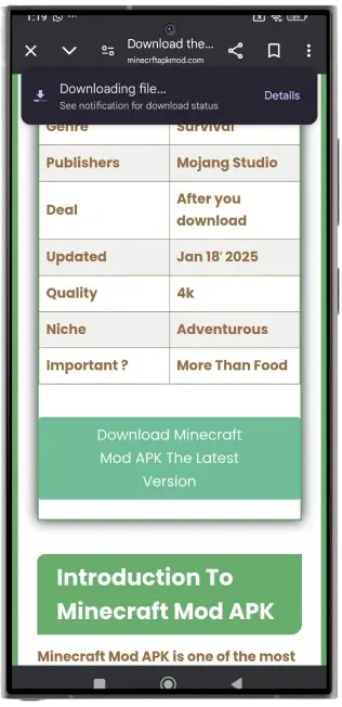latest version minecraft pro apk