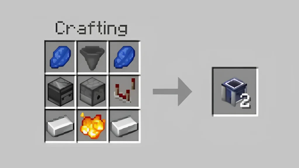 block placer recipe minecraft
