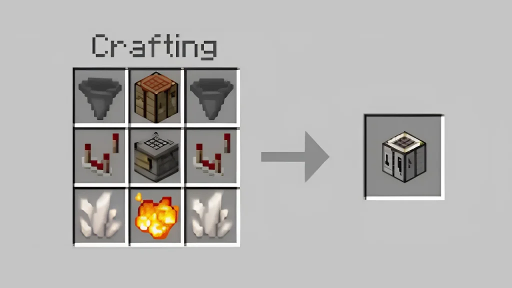 automatic crafting table minecraft